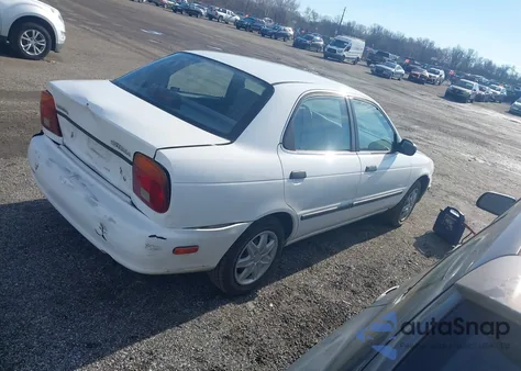 1999 Suzuki Esteem Gl/Glx/Glx+ из США, поврежденный, VIN JS2GB31S8X5163718